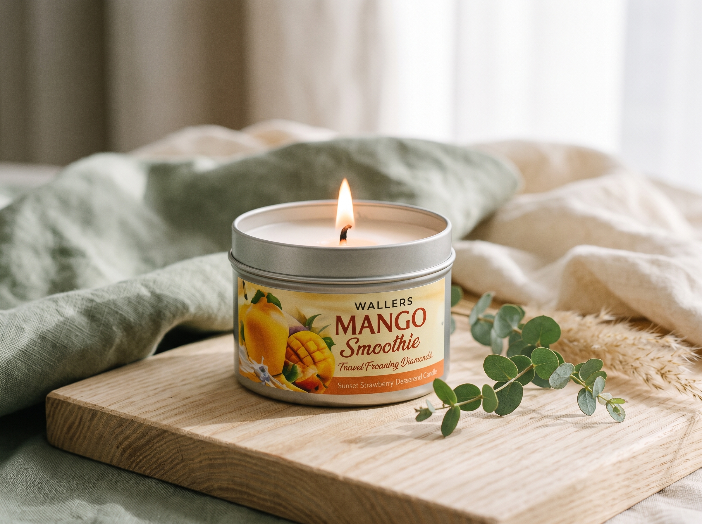 Аромасвічка WALLERS 🥭 Mango Smoothie